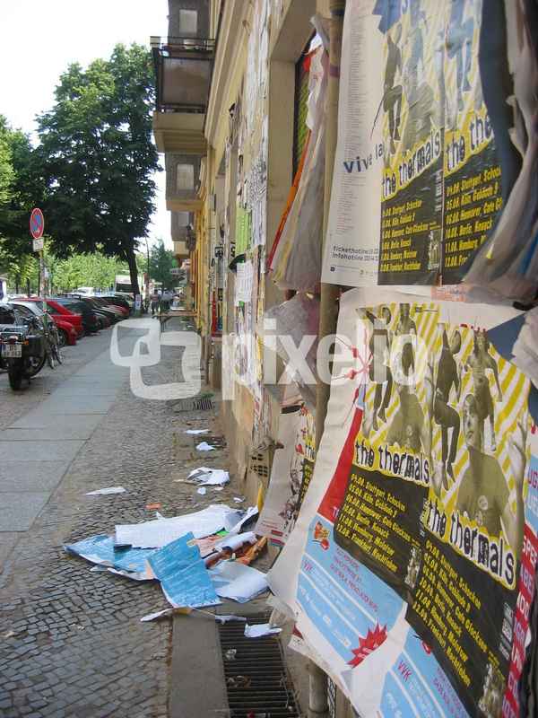 Plakatwände in Berlin