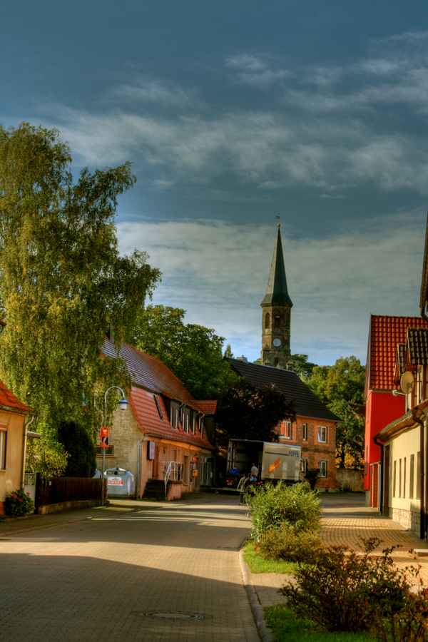 Dorfstraße in Donndorf