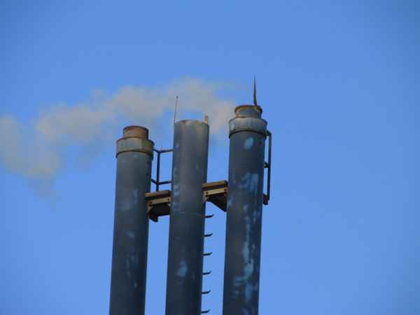 Blaue Schornsteine #2