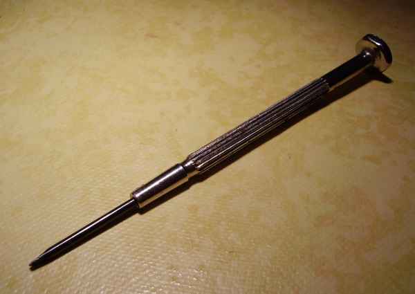 Schraubenzieher für Feinmechanik