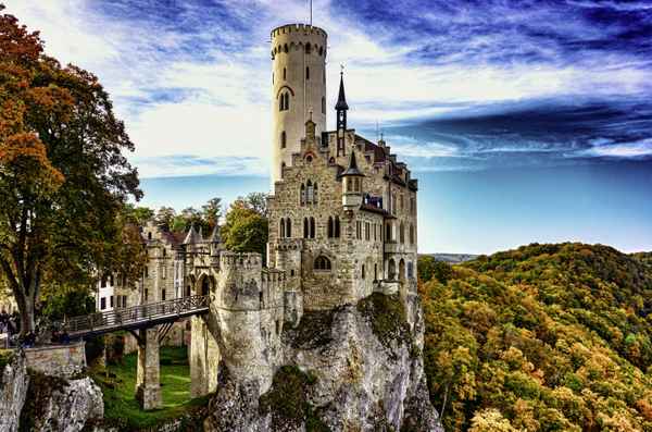 Schloss Lichtenstein, dramatisch