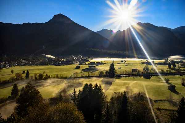 Sonnenaufgang am Nebelhorn