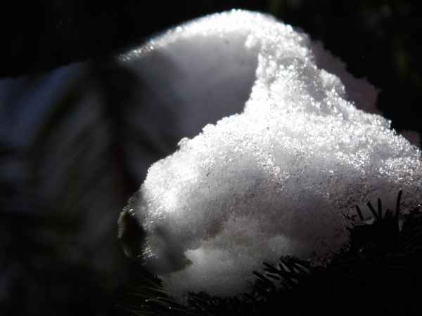 schmelzender Schnee 1
