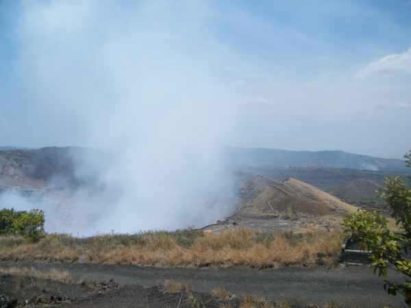 Krater Santiago in Nicaragua
