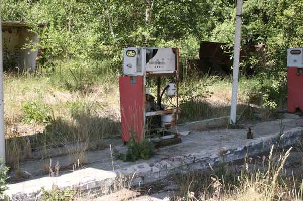 Russische Zapfsäule