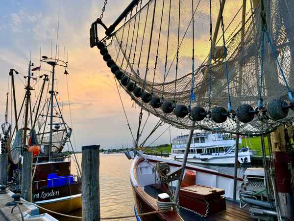 Fischerboote im Hafen