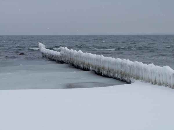 auch die Ostsee friert