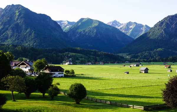 Morgenstimmung in Oberstdorf
