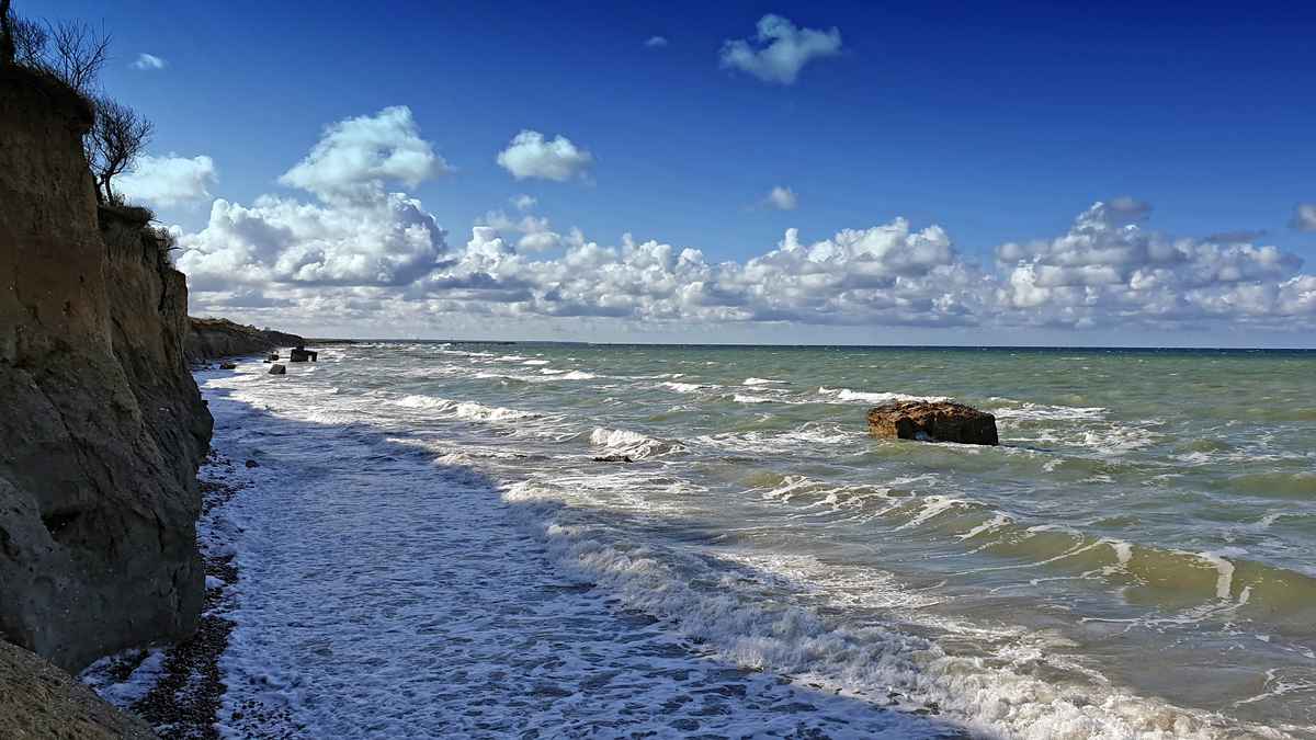 Steilküste zwischen Wustrow und Ahrenshopp