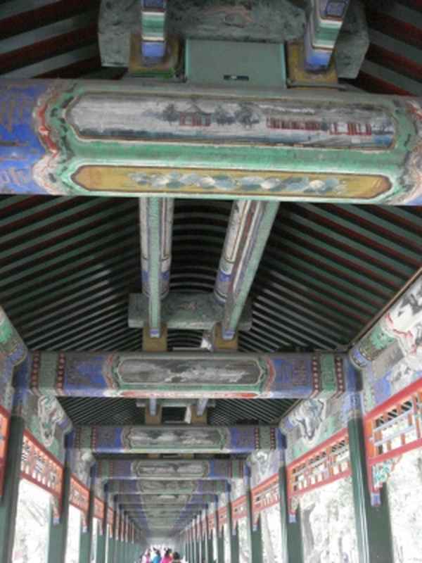 Peking Sommerpalast Wandelgang