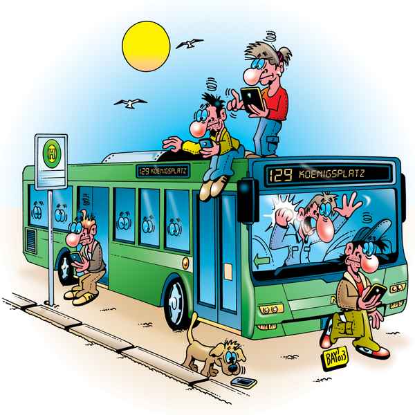 Berufsbilder: Busfahrer