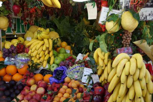 Obststand in Rom