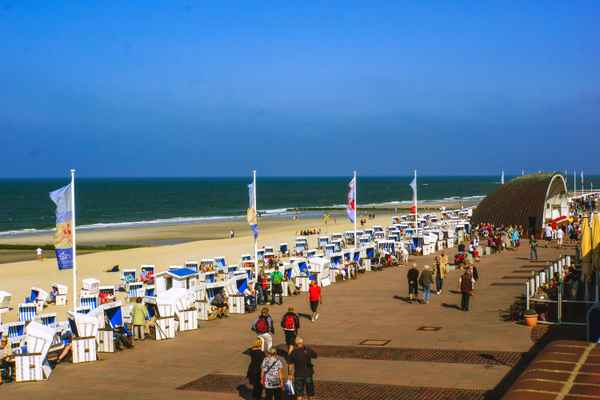 Strandpromenade in Westerland, Sylt