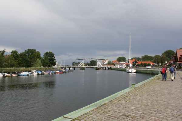 Holzklappbrücke Wieck