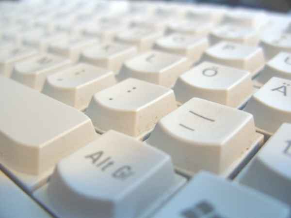 Pc Tastatur weiß