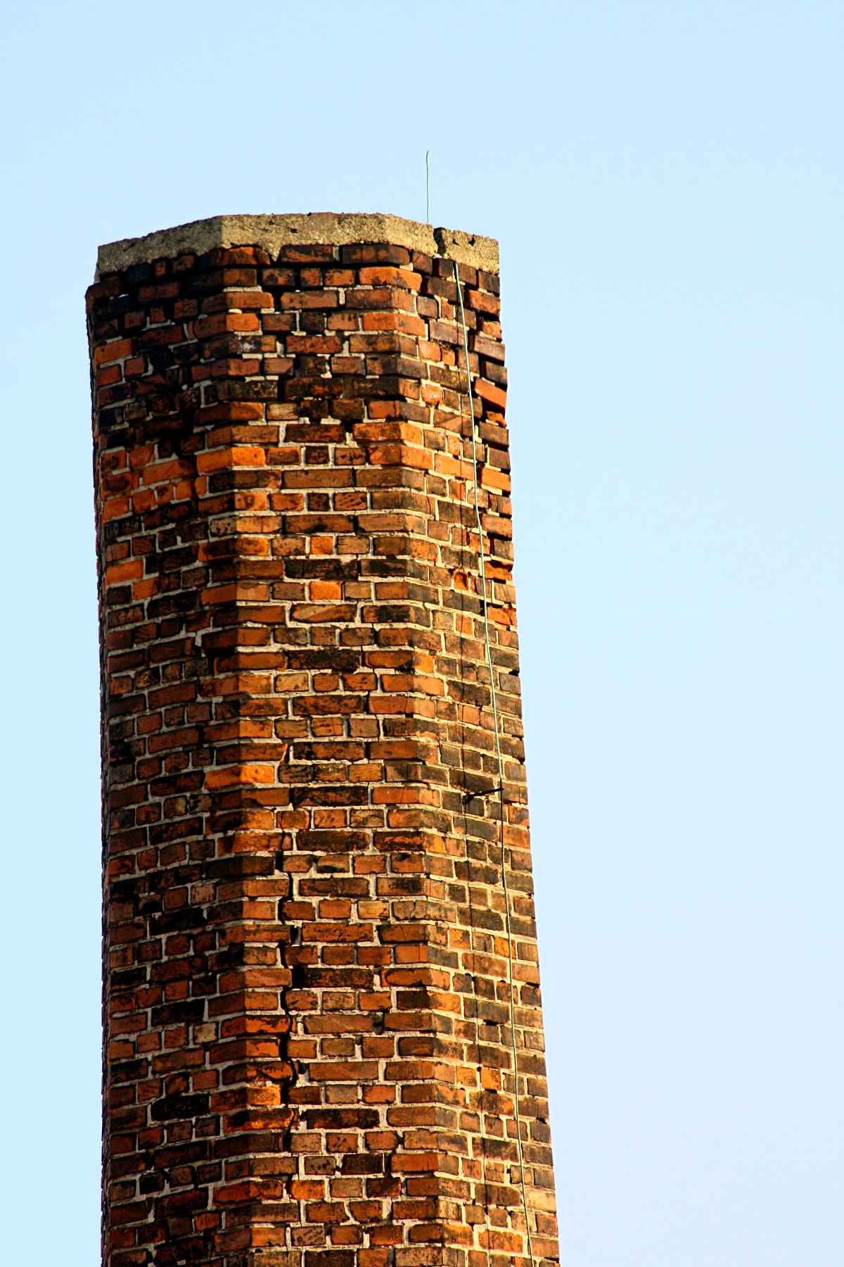 Schornstein aus Backstein
