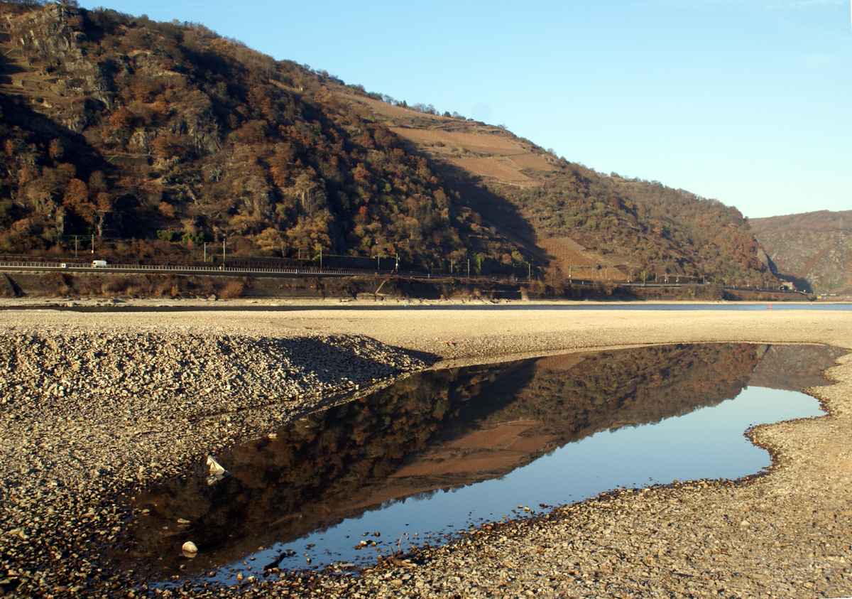 Dem Rhein geht das Wasser aus
