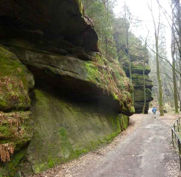 Auf dem Malerweg in Elbsandsteingebirge