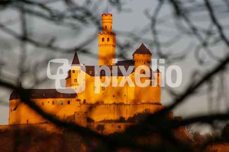Die Marksburg bei Koblenz
