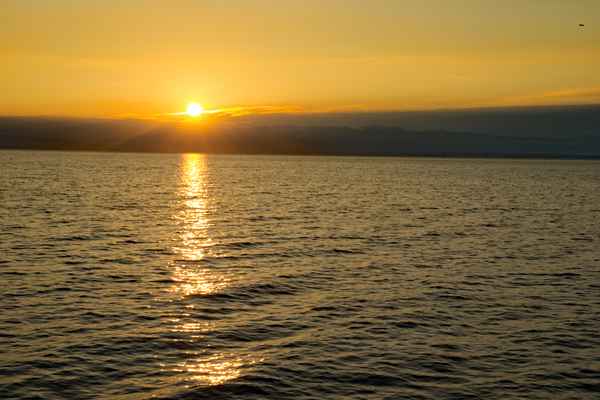 Sonnenaufgang über der Adria