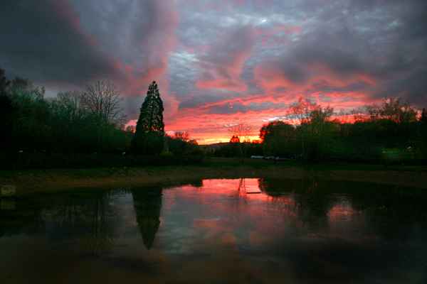 Der Tag geht zu Ende