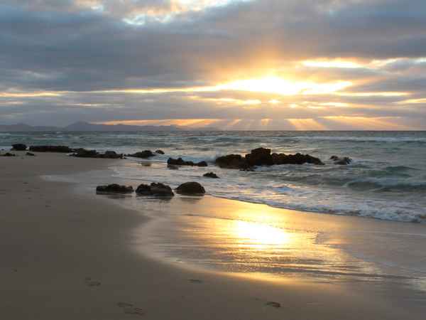 Sonnenaufgang am Meer