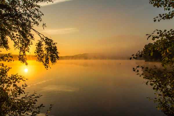 Septembermorgen am Weiher