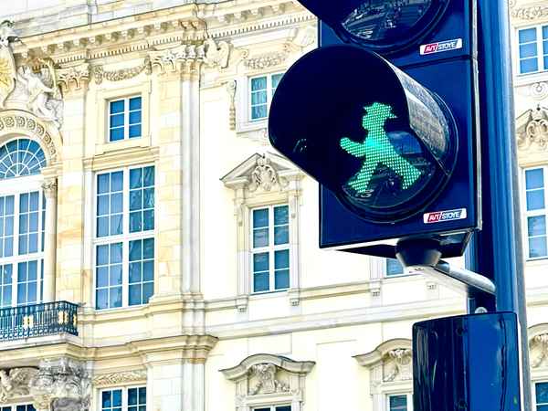 Ampel-M&auml;nnchen in Berlin