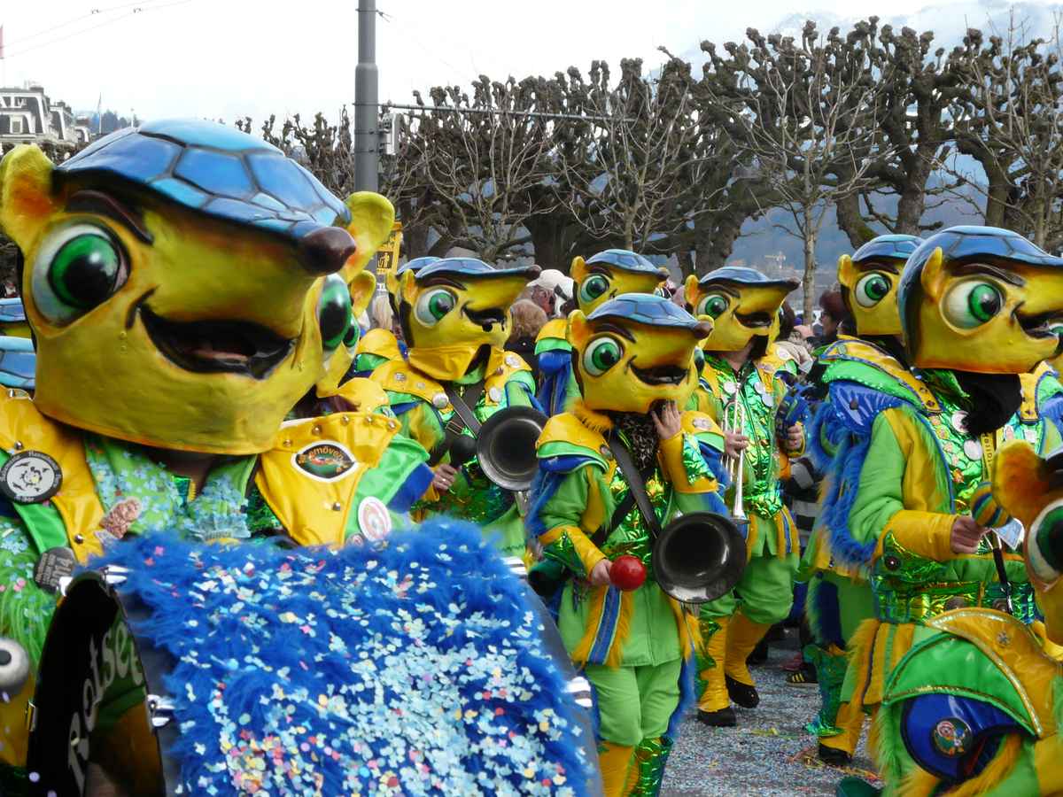 Guggenmusik an der Luzerner Fasnacht