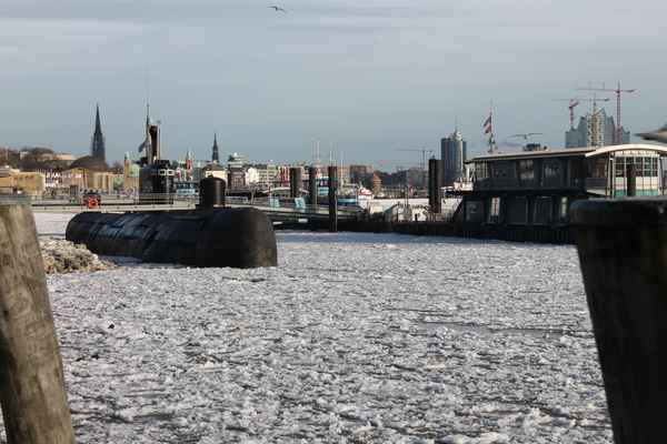 U-Boot im Eis