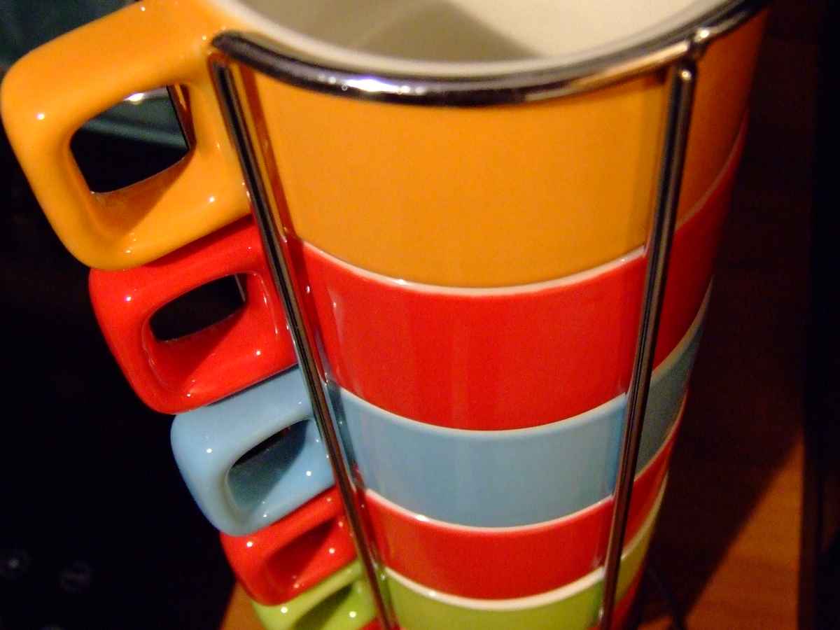 Bunte Tassen