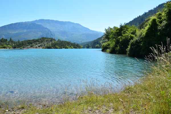 Morgen am Lac de Castillon