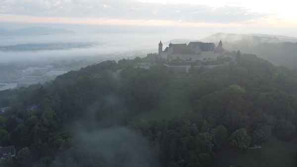 Veste Coburg am frühen Morgen