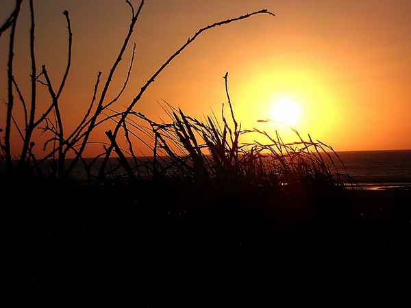 Sonne vor dem Untergang