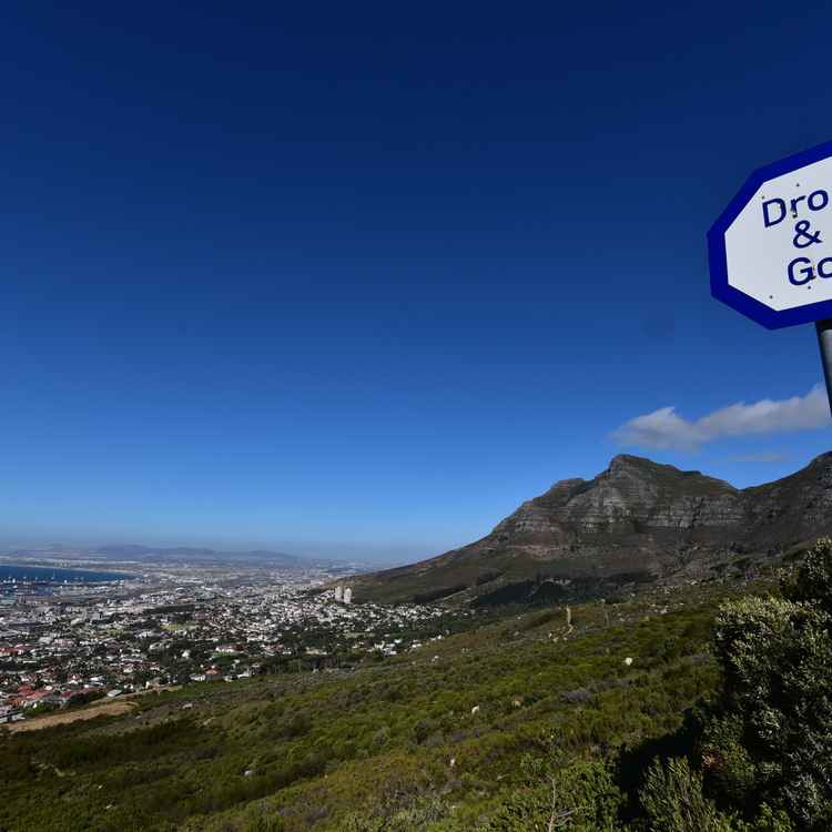 Drop and go! Kapstadt