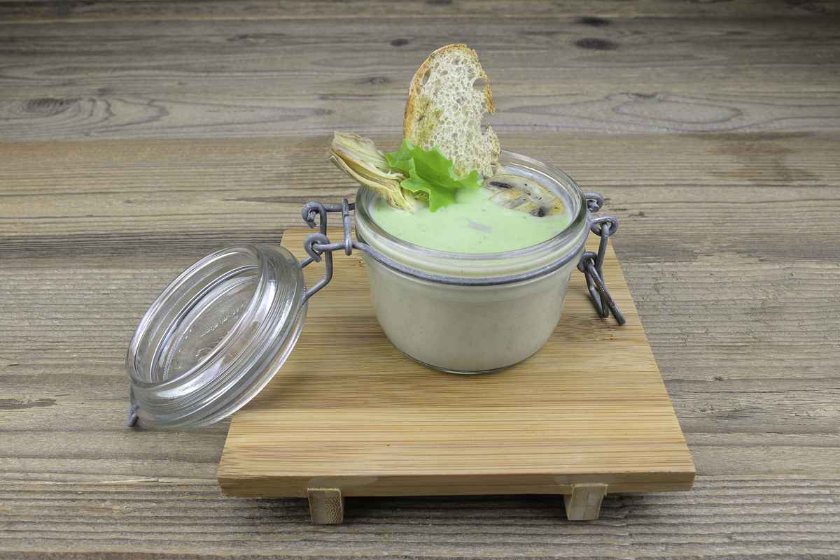 Artischocken-Champignon-Süppchen
