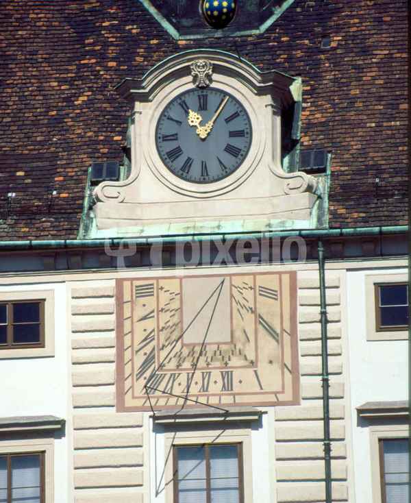 Eine Uhr geht falsch
