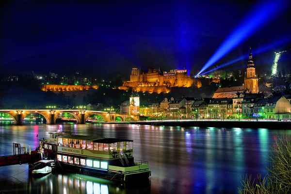 Heidelberg beleuchtet