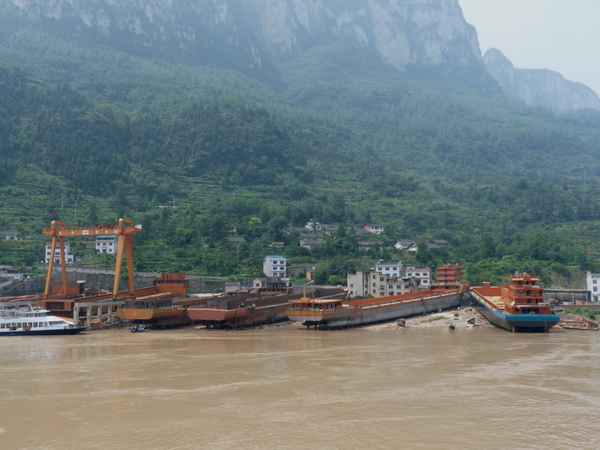 Werft am Yangtse