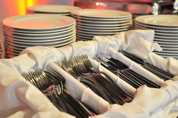 Besteck am Buffet
