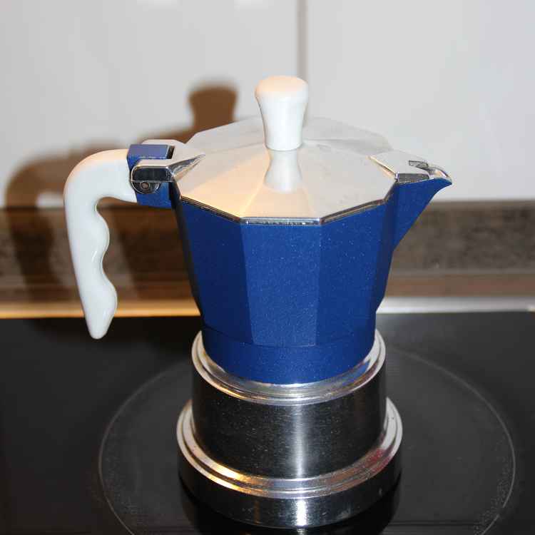 Eine Espressokanne