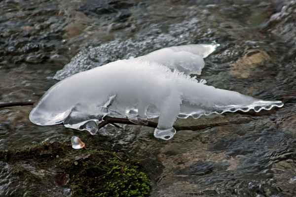 Wasser und Eis