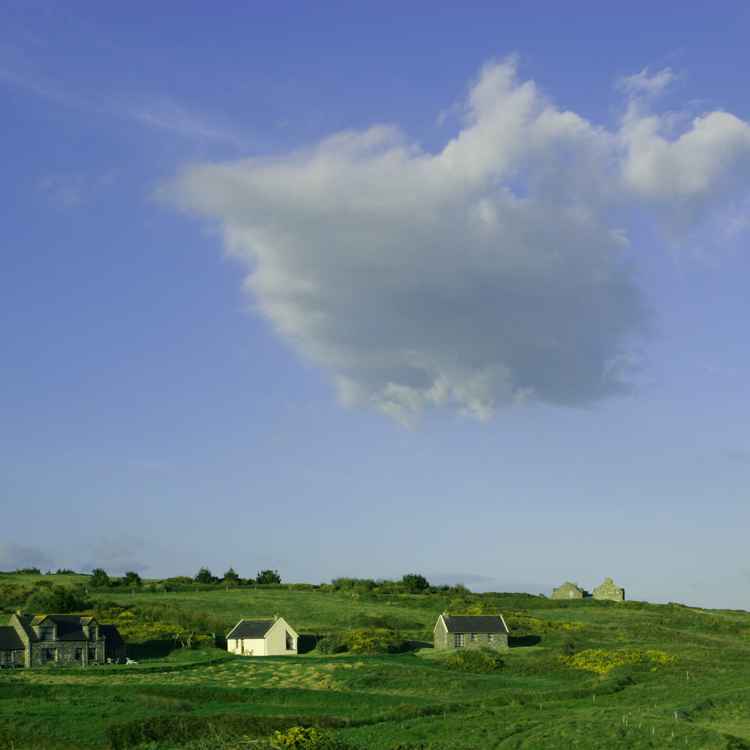 Wolke über Horse Island