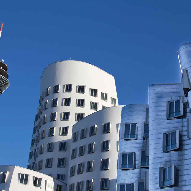 Düsseldorf Medienhafen & Rheinturm