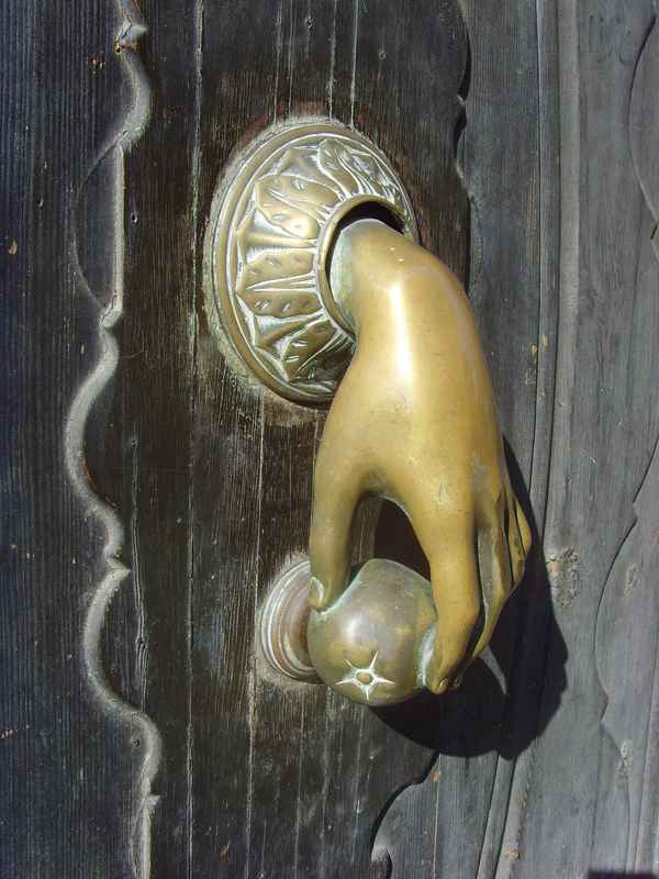 Palma mit offenen Augen sehen