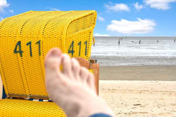 Relaxen am Strand