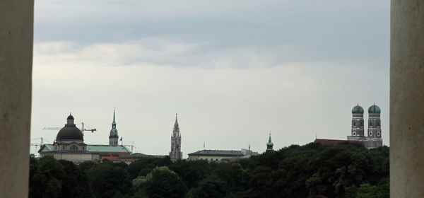 Blick auf Münchens Altstadt