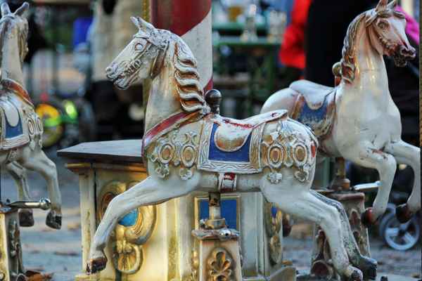 Karusell-Pferd