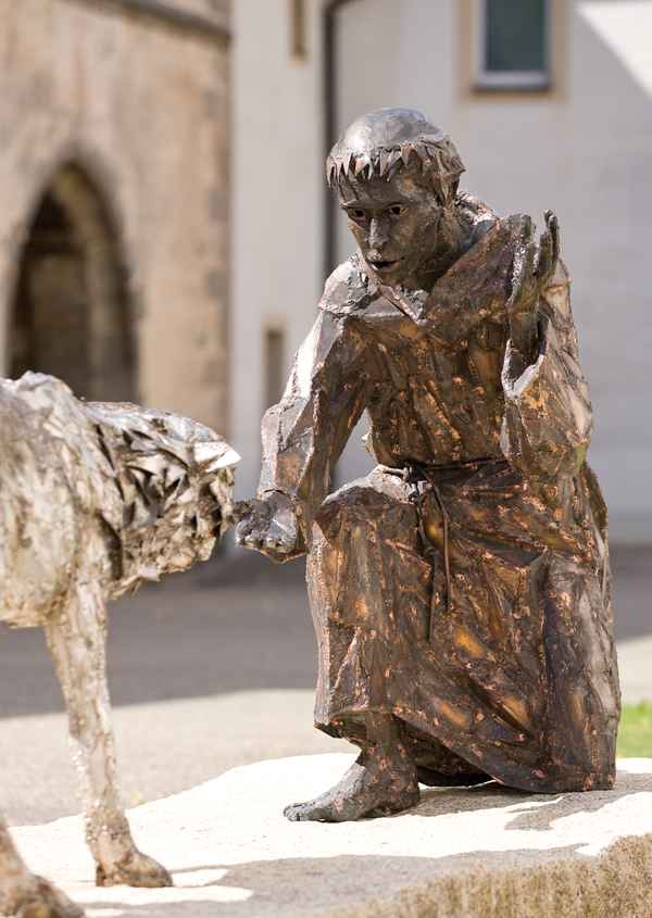 Franziskus und der Wolf von Gubbio