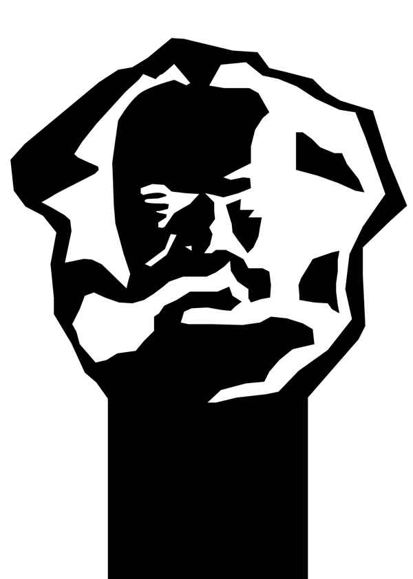 Karl Marx Kopf - D´r Nischl